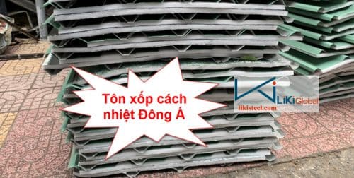 Tôn xốp cách nhiệt Đông Á