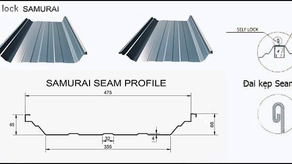 Các loại tôn Seamlock