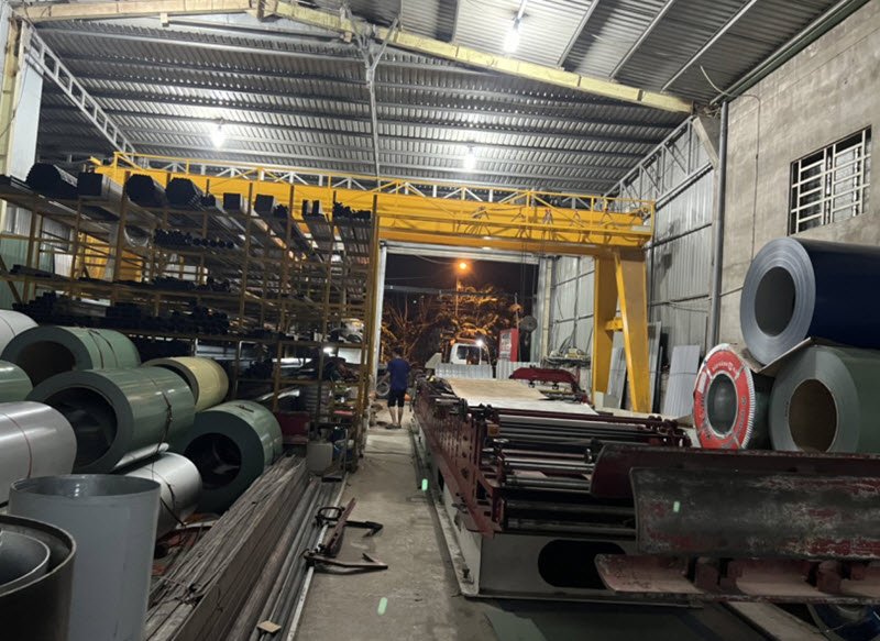 Nhà máy tôn thép Liki Steel cung cấp xà gồ chính hãng Hoa Sen, Đông Á, Hòa Phát, TVP, vv giá gốc chiết khấu đến 5%