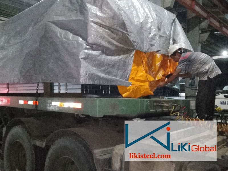 Liki Steel có hệ thống vận chuyển lớn, đảm bảo giao hàng nhanh chóng