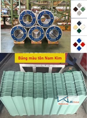 Bảng Màu Tôn Nam Kim Mới Cập Nhật - Liên Hệ Ngay Để Được Tư Vấn