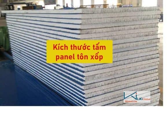 Tham khảo kích thước tấm panel tôn xốp chuẩn nhất hiện nay