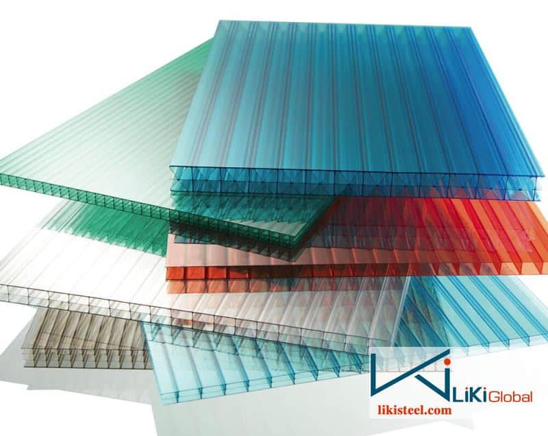 Kích thước tôn nhựa lấy sáng rỗng ruột