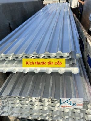 Tham khảo kích thước tôn xốp chuẩn và phổ biến hiện nay