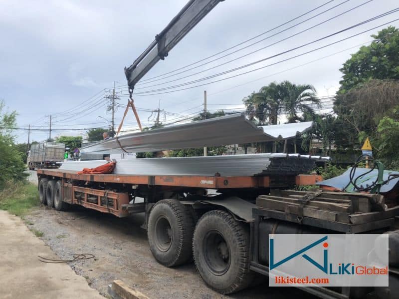 Liki Steel cung ứng tôn giả ngói xanh đen chính hãng, giá ưu đãi