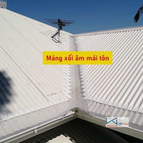 Tham khảo bảng giá máng xối âm mái tôn mới nhất - Liên hệ ngay CK 5%