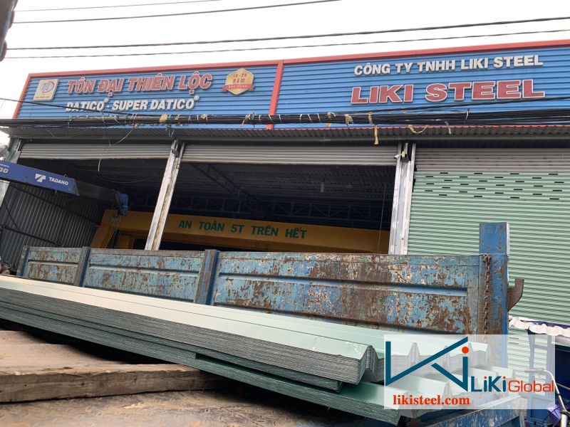 Mua tôn Đại Thiên Lộc uy tín tại Liki Steel