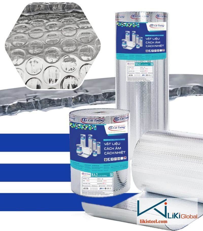 Tấm cách nhiệt mái tôn Cát Tường 8A2