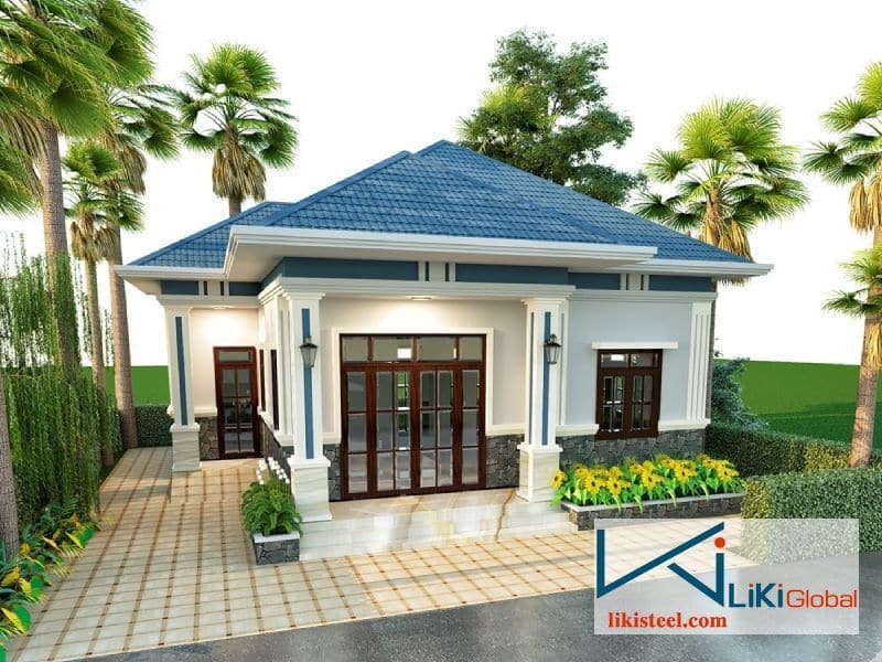 Nhà cấp 4 lợp tôn là một kiểu kiến trúc nhà ống phổ biến và được ưa chuộng