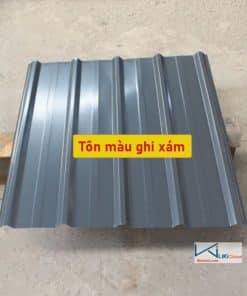 Tham khảo bảng giá tôn màu ghi xám mới nhất - liên hệ ngay Ck 5%