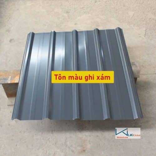 Tham khảo bảng giá tôn màu ghi xám mới nhất - liên hệ ngay Ck 5%