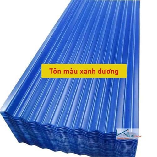 Tham khảo bảng giá tôn mãu xanh dương mới nhất - Liên hệ ngay Ck 5%