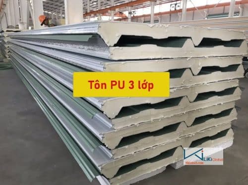 Tham khảo bảng giá tôn PU 3 lớp mới nhất hiện nay - Liên hệ ngay CK 5%