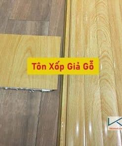 Tham khảo bảng giá tôn xốp giả gỗ mới nhất - Liên hệ ngay CK 5%