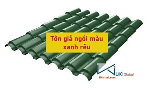 Tham khảo bảng giá tôn màu xanh rêu mới nhất hôm nay - Liên hệ ngay CK 5%