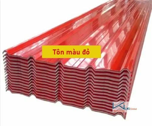 Tham khảo bảng giá tôn màu đỏ mới nhất hiện nay - Liên hệ ngay CK 5%