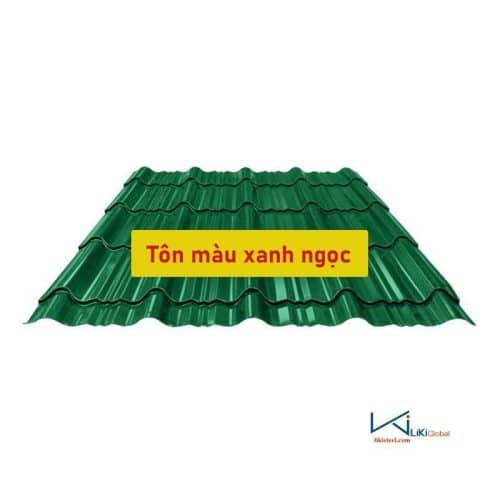 Tham khảo bảng giá tôn màu xanh ngọc mới nhất - Liên hệ ngay CK 5%