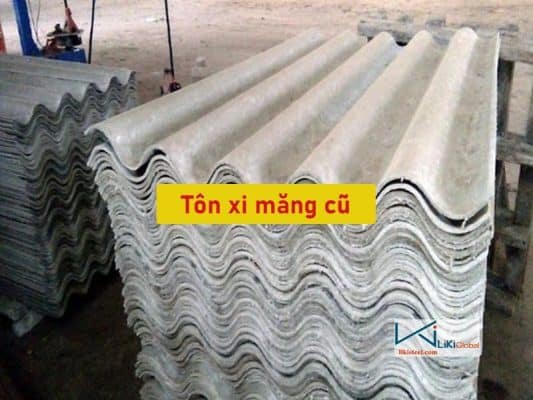 Địa chỉ cung cấp tôn xi măng cũ uy tín - giá rẻ