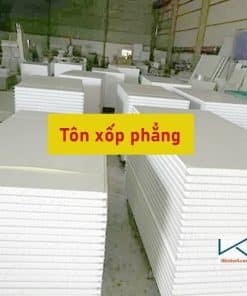 Tham khảo bảng báo giá tôn xốp phẳng mới nhất hiện nay - Liên hệ ngay CK 5%