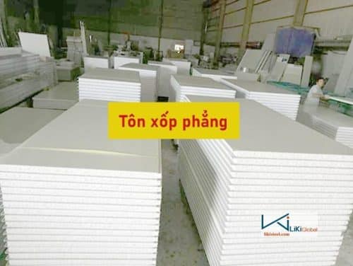 Tham khảo bảng báo giá tôn xốp phẳng mới nhất hiện nay - Liên hệ ngay CK 5%