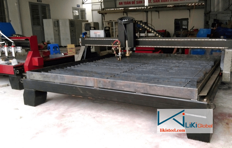 Cắt CNC thép tấm tại Liki Steel chất lượng - giá rẻ