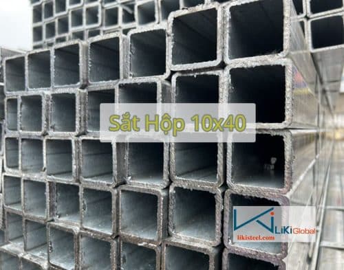 Tham khảo bảng giá sắt hộp 10x40 mới nhất - Liên hệ ngay CK 5%