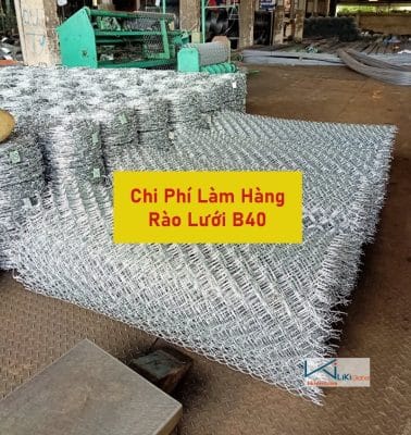 Tham khảo chi phí làm hàng rào lưới B40 mới nhất - Liên hệ ngay Ck 5%