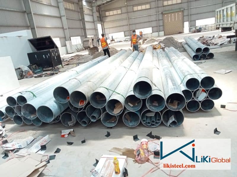 Mua ống thép mạ kẽm Hòa Phát uy tín tại Liki Steel