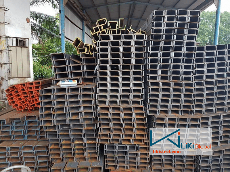 Thép chữ U140 có cấu tạo với mặt cắt hình chữ U, được sử dụng nhiều trong các công trình