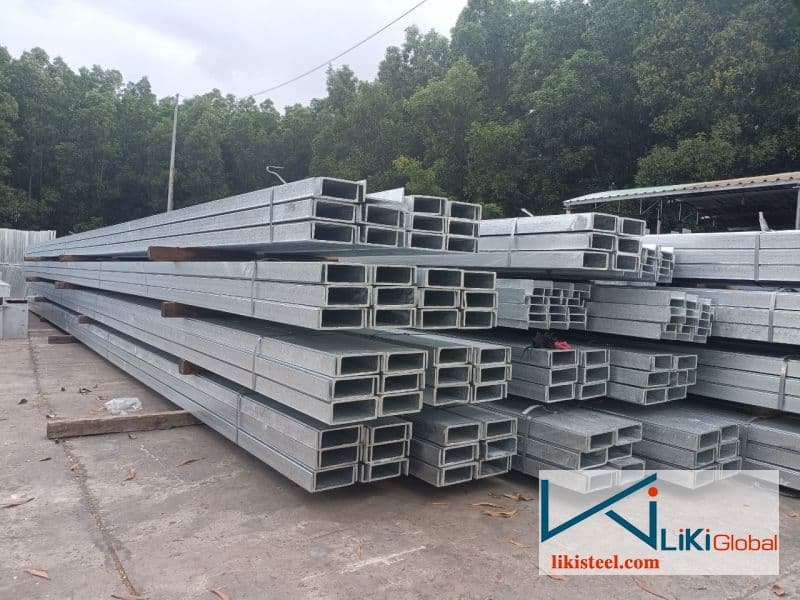 Thép U140 mạ kẽm
