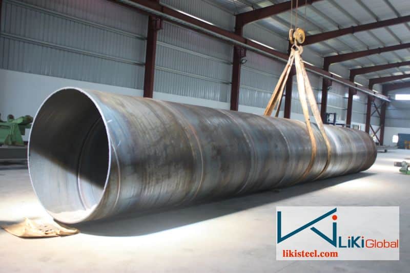 Ống thép hàn xoắn là một loại ống thép có đặc điểm đặc biệt với các xoắn nẹp chạy dọc theo bề mặt ống