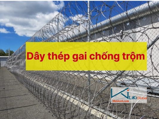 Tham khảo bảng giá dây kẽm thép gai chống trộm mới nhất - Liên hệ ngay Ck 5%