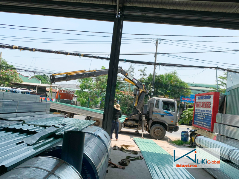 Đại lý tôn Hoa Sen chính hãng, giá tốt - Nhà máy tôn Liki Steel