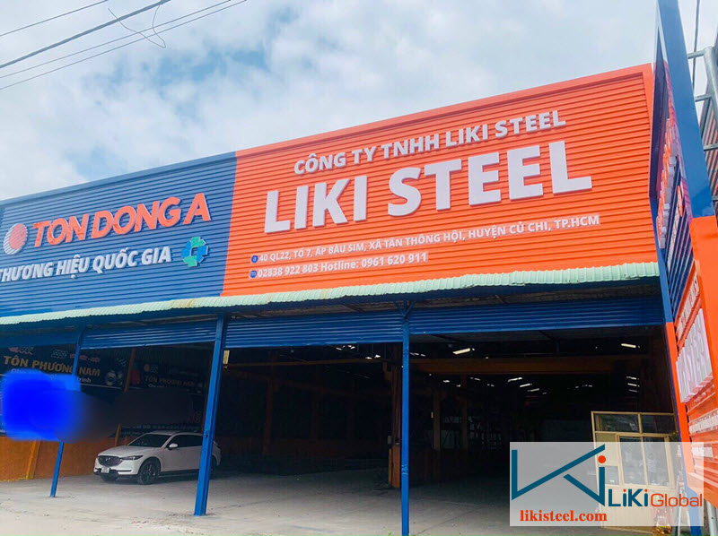 Nhà máy Tôn Liki Steel cung ứng tôn Đông Á tại Bình Dương giá tốt, CK 5  - 10%