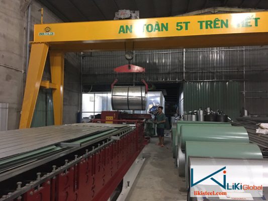 Nhà máy Liki Steel cung ứng tôn Đông Á giá tốt nhất tại Bình Phước