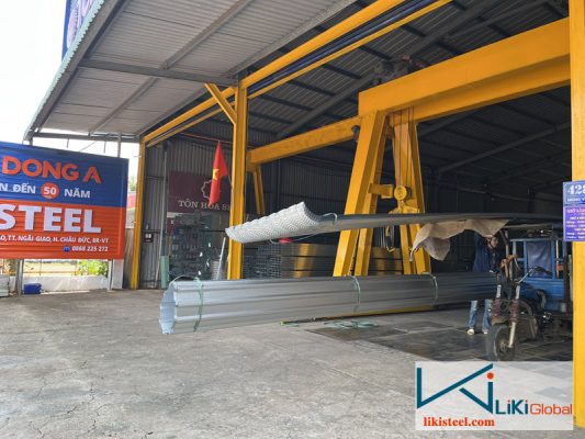 Liki Steel cung ứng tôn Đông Á chính hãng, CK 10% ở Tây Ninh