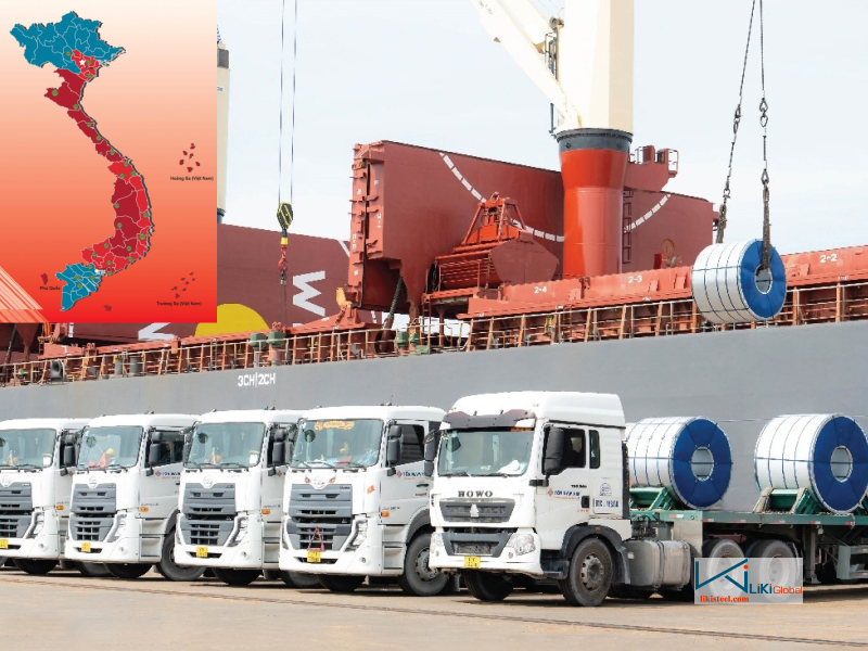Tôn Tân Phước Khanh phân phối rộng khắp trong nước và xuất khẩu sang nhiều thị trường khó tính